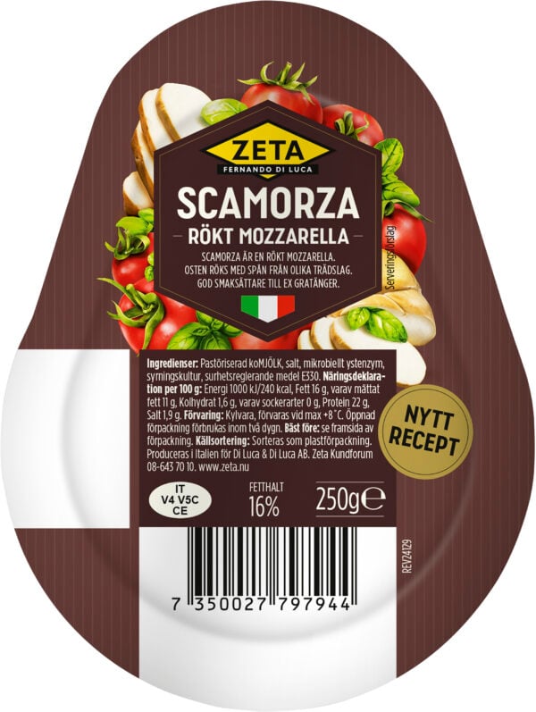 Zeta Scamorza rökt