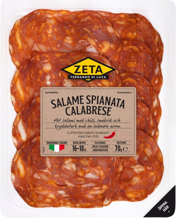 Zeta Salame Spianata Calabrese