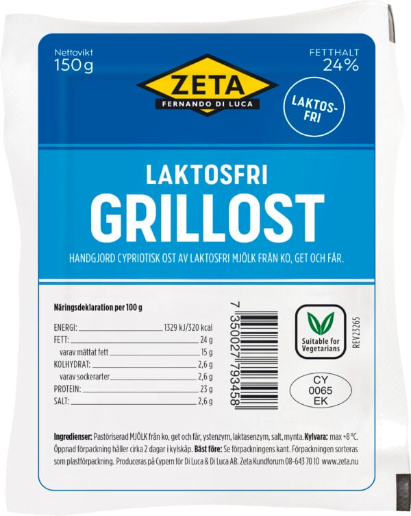 Laktosfri Grillost