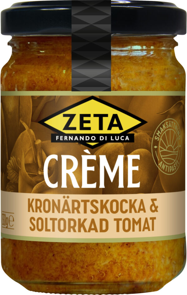 Zeta Crème av kronärtskocka och soltorkad tomat
