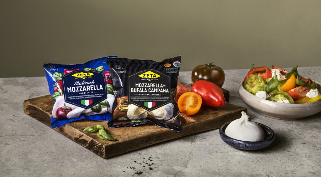 Zeta Mozzarella och buffelmozzarella