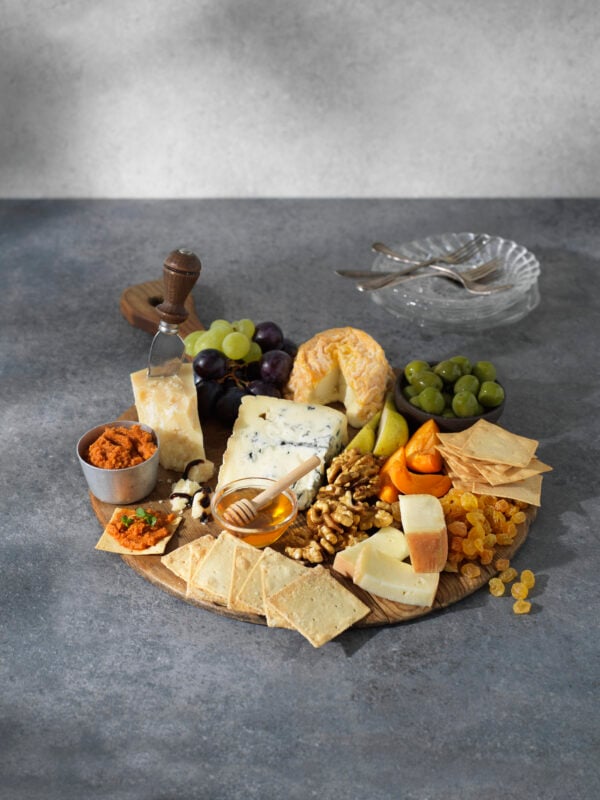 Ostbricka med aperitivokex