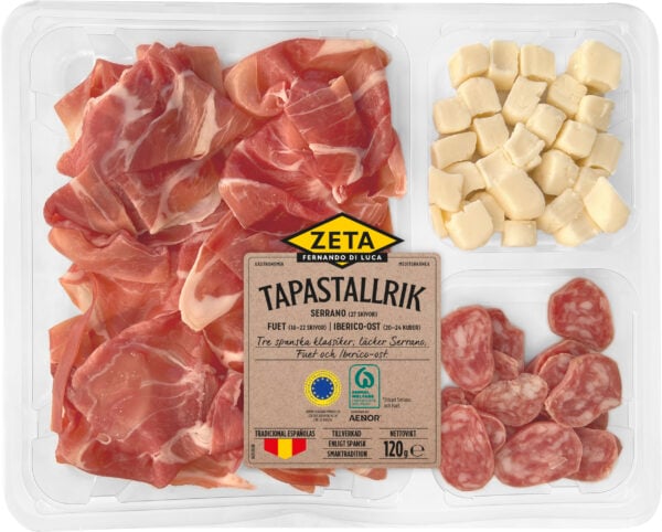 Tapastallrik med Fuet och Iberico
