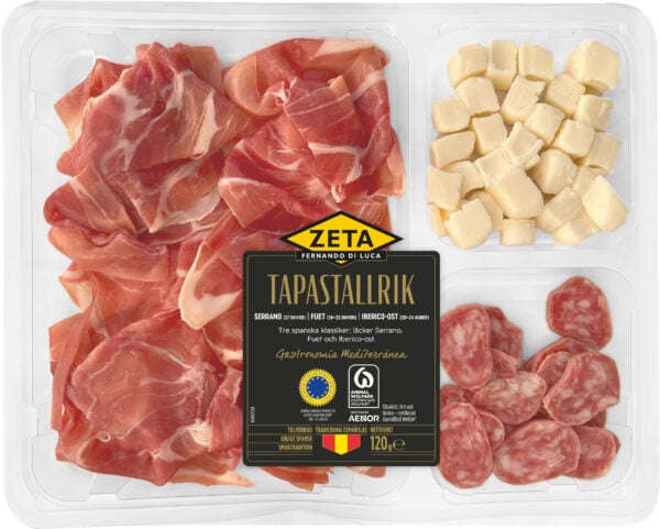 Tapastallrik med Fuet och Iberico