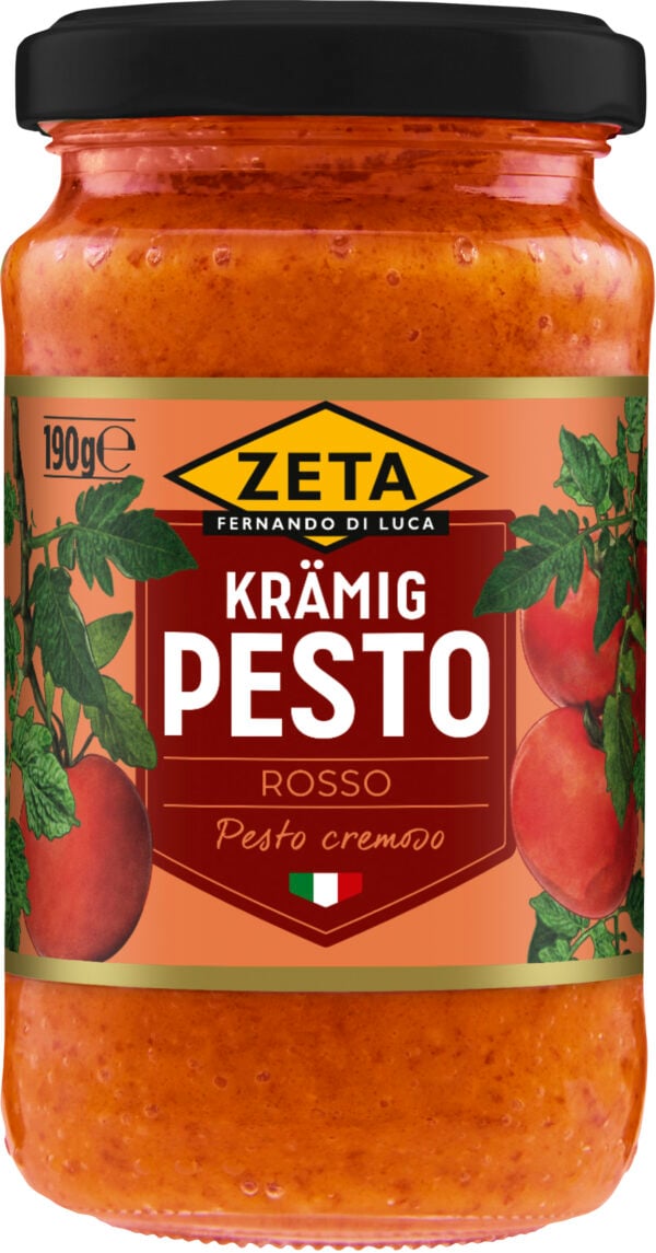 Pesto Rosso krämig