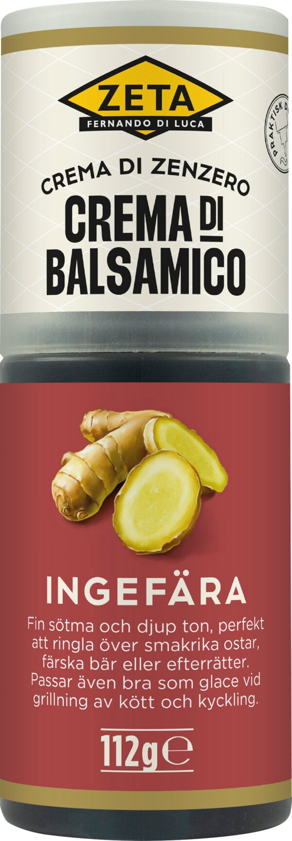 Crema di Balsamico Ingefära