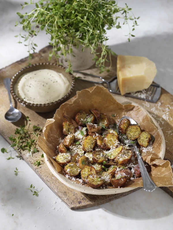 Krispig potatis i airfryer