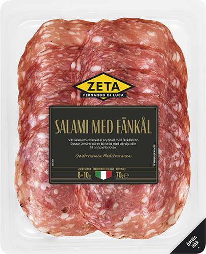 Salami med fänkålsfrö