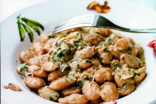 Ljumma vita bönor med parmesan