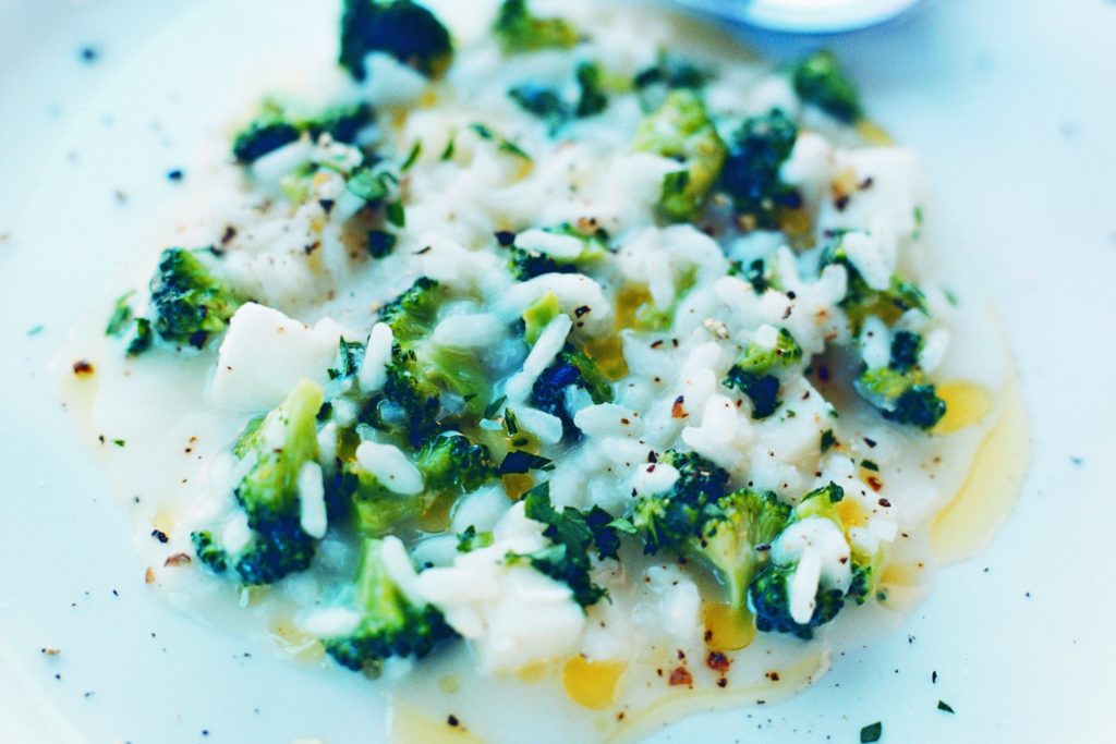 Recept från Zeta. Risotto-med-broccoli-och-mozzarella