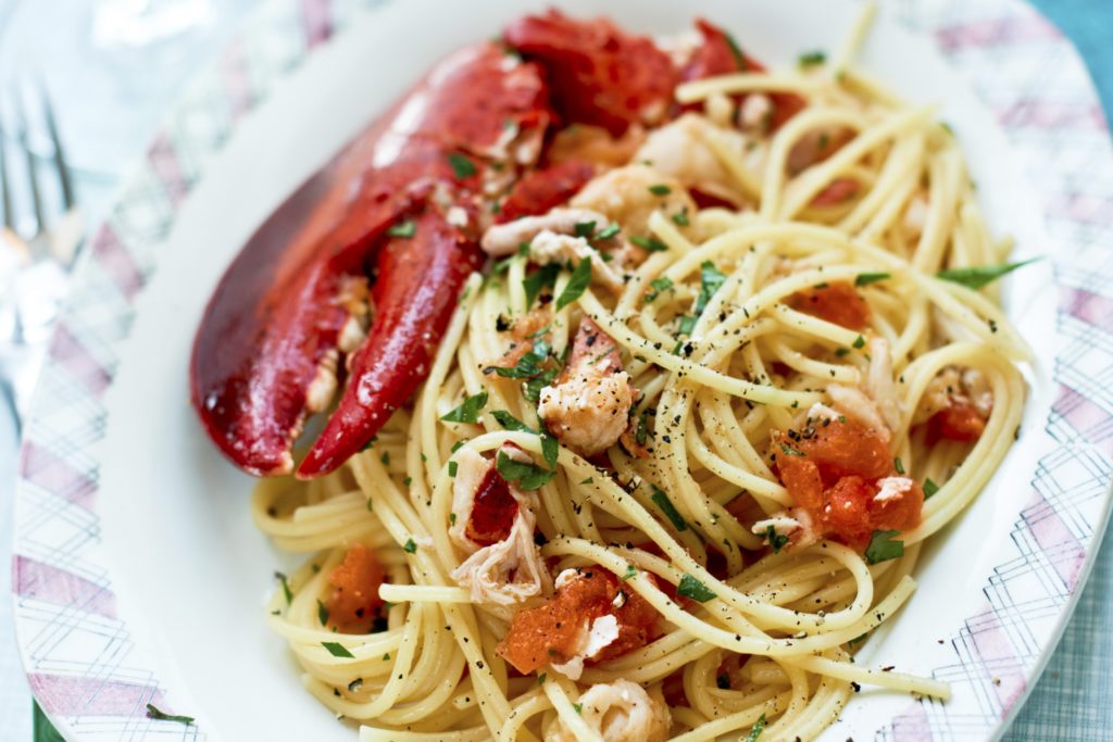 Recept från Zeta: Spaghetti med hummer