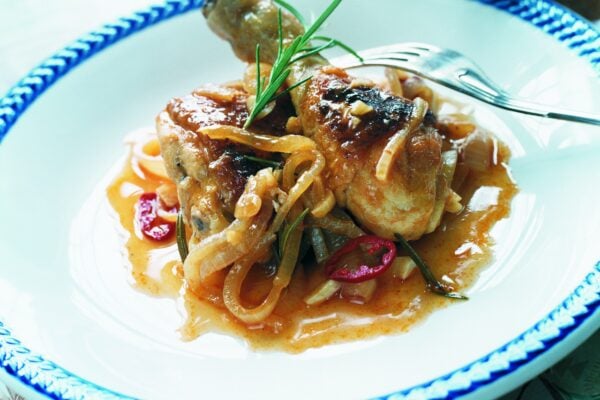 Chilibräserad kyckling