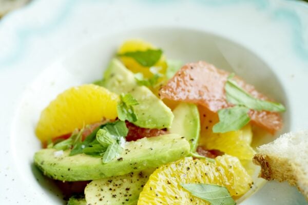 Citrussallad med avokado