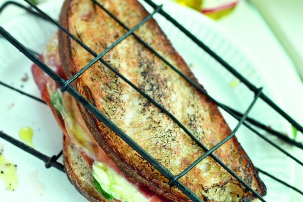 Grillad Tramezzini med prosciutto