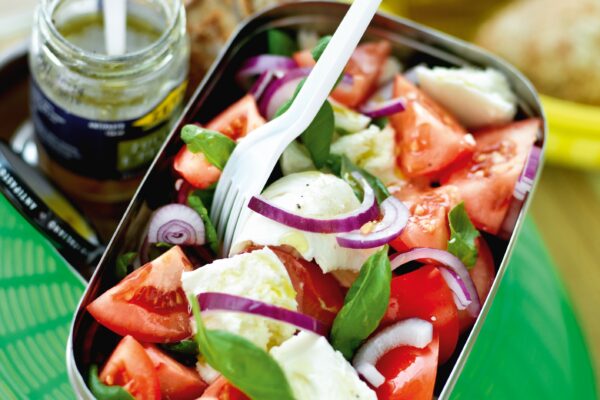 Mozzarella och tomatsallad