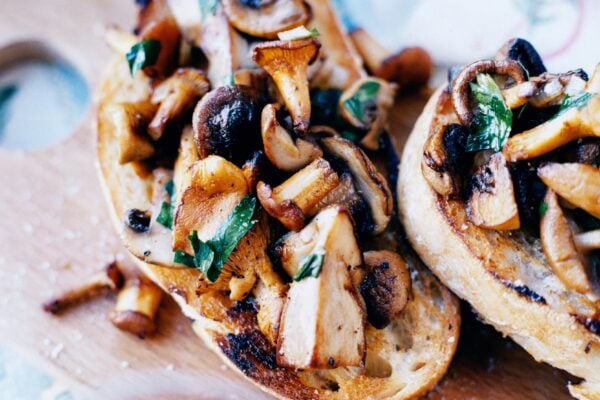 Svampbruschetta