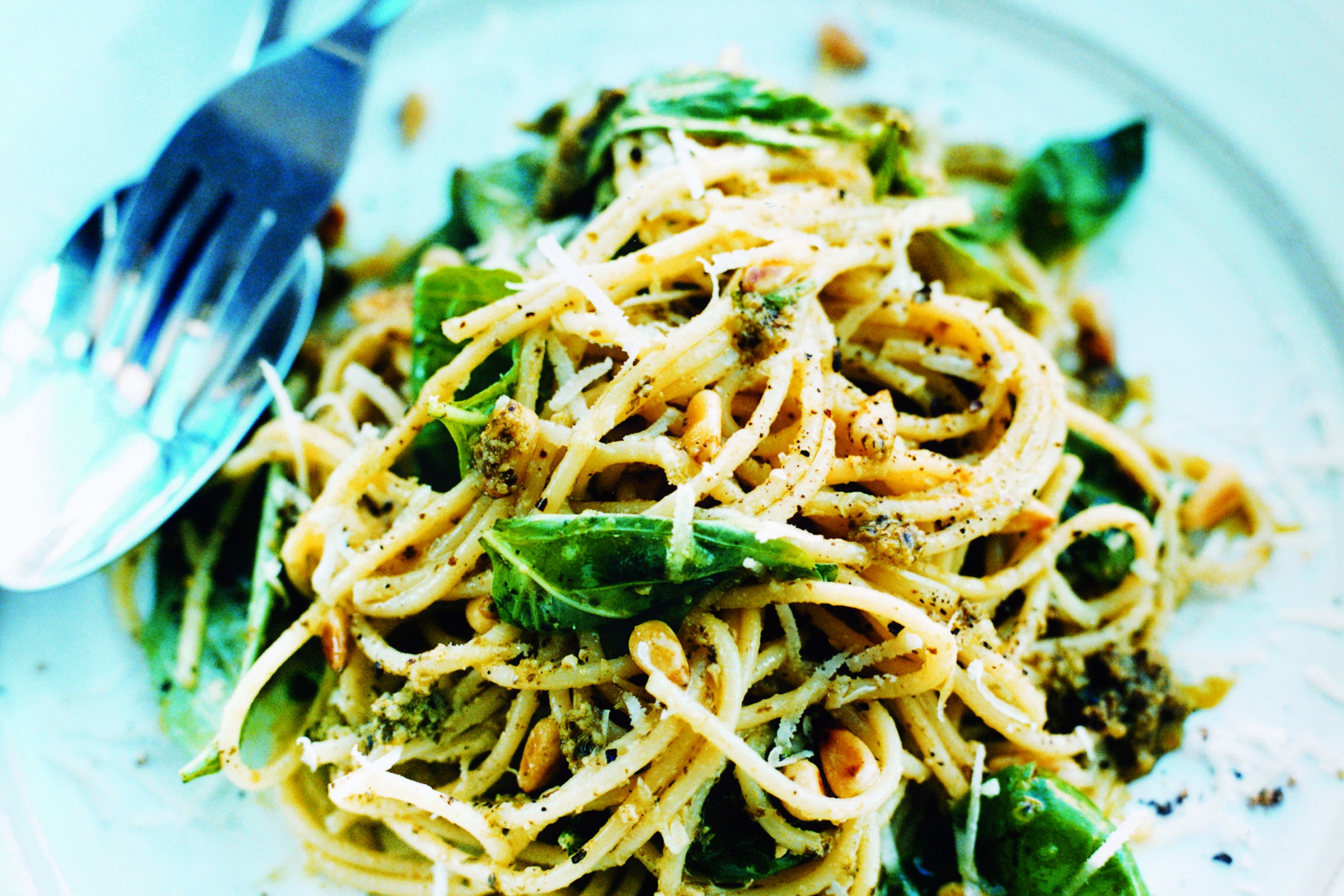 Pasta med pesto Recept Zeta